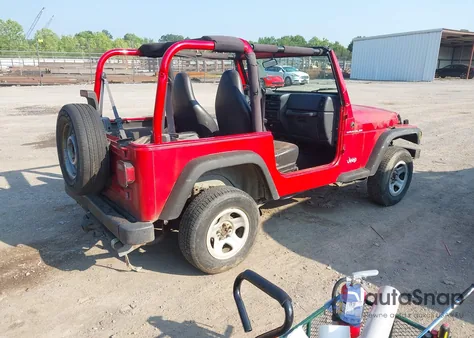 2000 Jeep Wrangler Se z USA, uszkodzony, nr VIN 1J4FA29P6YP775127